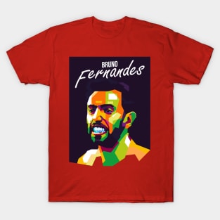 Bruno Fernandes On WPAP T-Shirt